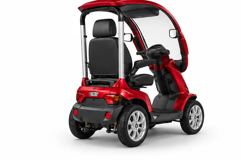 Heartway Royale S4 – Luxe 4-Wiel Scootmobiel met Overkapping