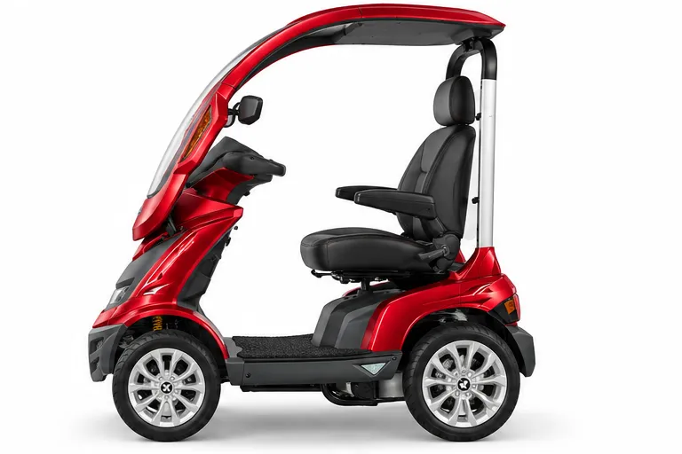 Heartway Royale S4 – Luxe 4-Wiel Scootmobiel met Overkapping