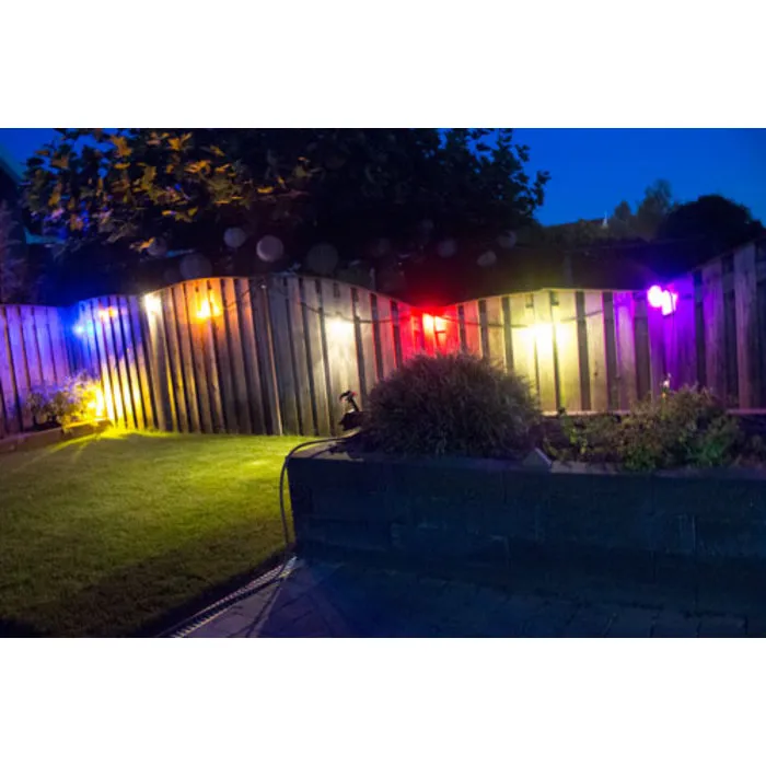 LED kogellamp - 1W E27 Rood - Dimbaar