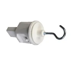 Kaiser Eindstuk voor prikkabel - Wit