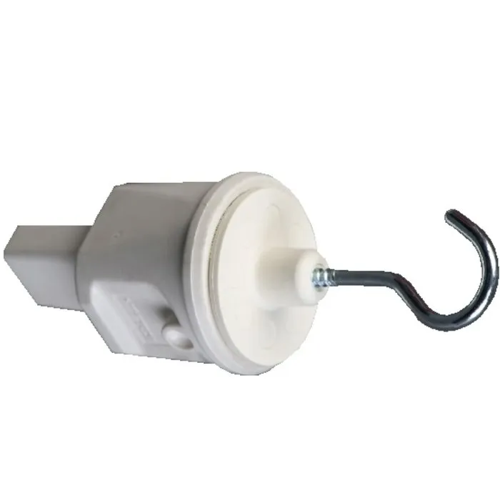 Kaiser Eindstuk voor prikkabel - Wit