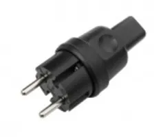 Kaiser Stekker Prikkabel - Zwart