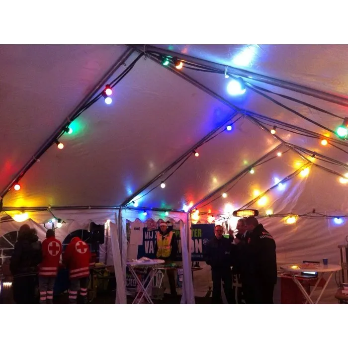 Amlux Complete kabel van 15 meter met 30 fittingen zonder LED lampen