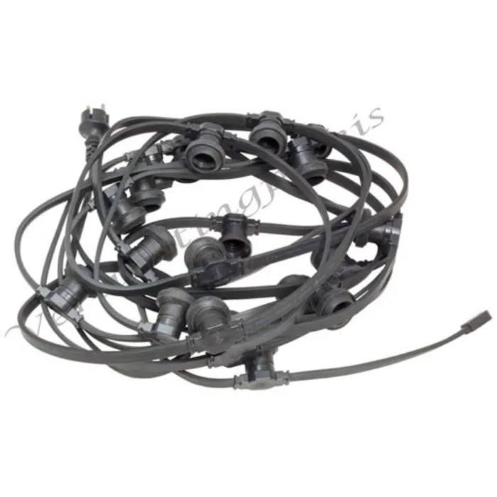 Amlux Complete kabel van 15 meter met 45 fittingen zonder LED lampen