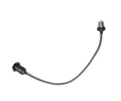 Amlux Hangende fitting E27 - Zwart - 60CM