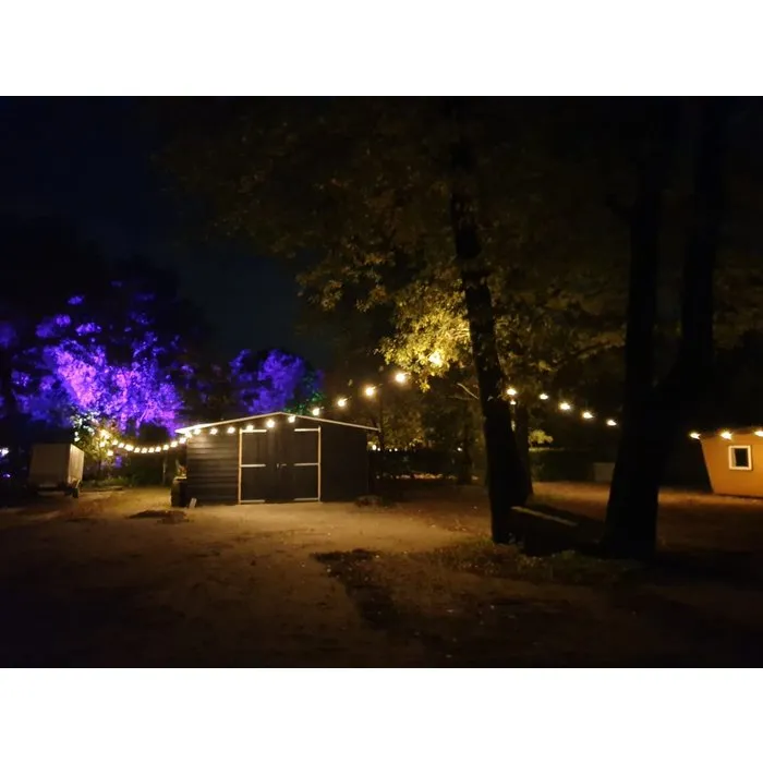 Amlux prikkabel - 10 meter met 30 LED lampen  (7 kleuren)
