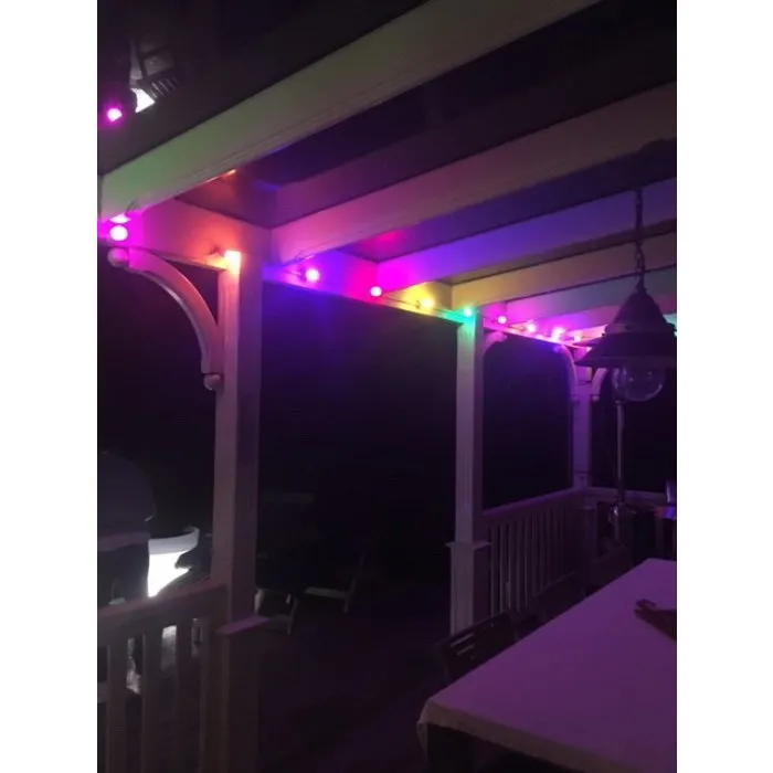 Set 40 gekleurde LED lampen - 6 kleuren