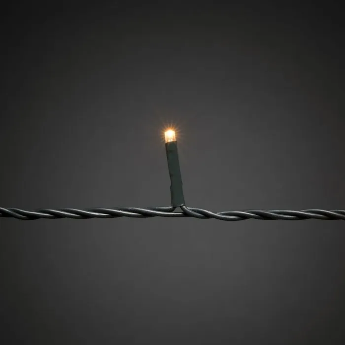 Konstsmide Kerstverlichting - LED lichtmantel 180cm met ring voor kerstboom - 5x 30 Amber witte LED lampjes