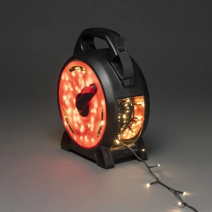 Konstsmide Konstsmide Kerstverlichting LED micro lichtsnoer 200 lampjes warmwit