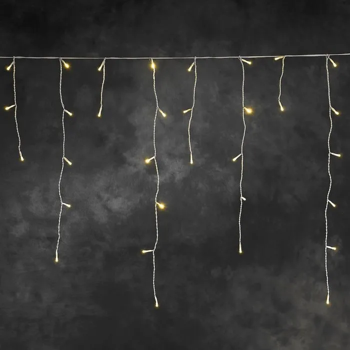 Konstsmide Konstsmide kerstverlichting Icicle lichtslinger met 200 LED - extra warm wit 16,37 meter - App control