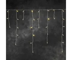 Konstsmide kerstverlichting ijspegel lichtslinger met 336 LED - extra warm wit 20,79 meter - App control