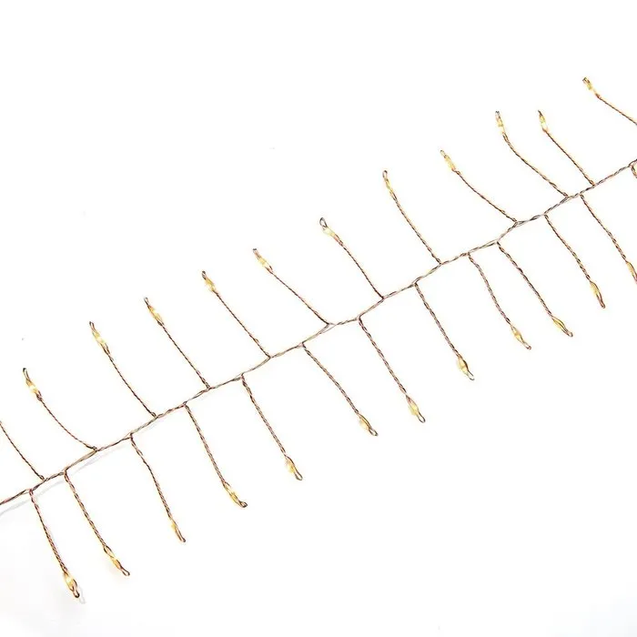 Konstsmide kerstverlichting - MicroLED lichtketting - 7 meter met goudkleur draad