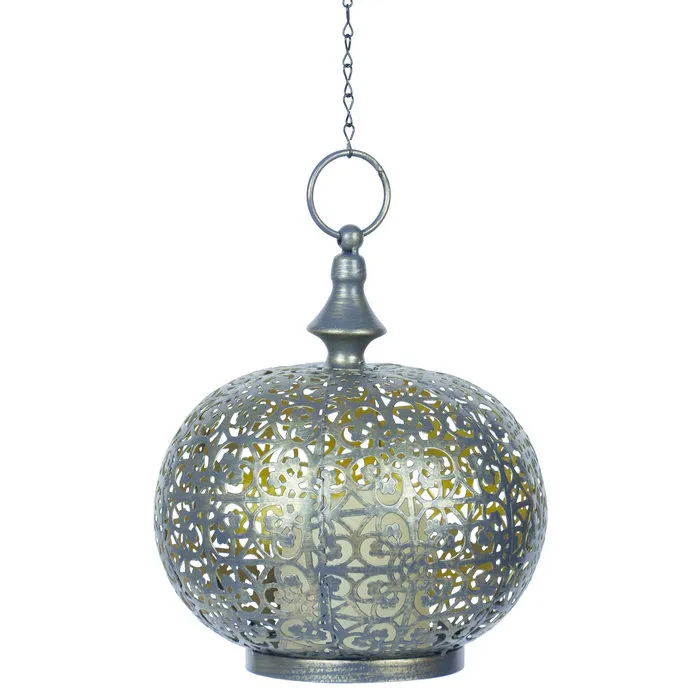 Luxform Accu/USB oplaadbare Marokkaanse stijl Tarsus tafel/hanglamp