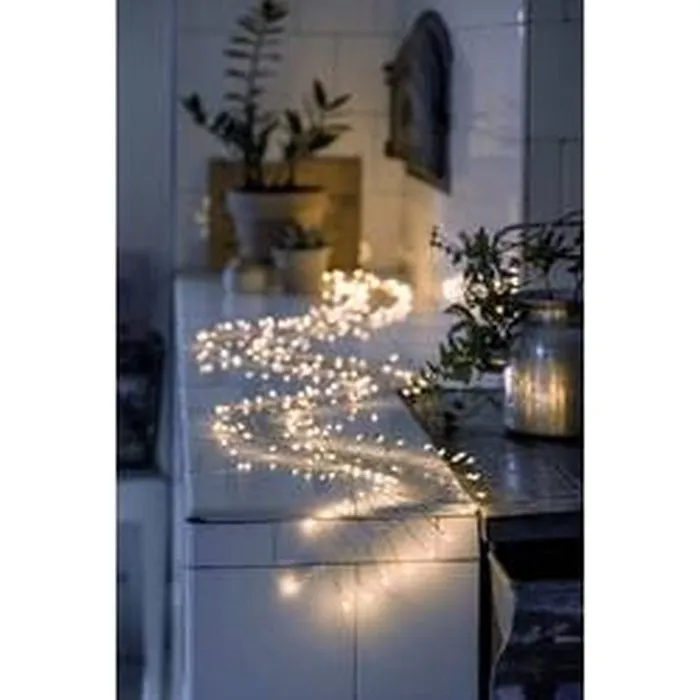 Konstsmide kerstverlichting - MicroLED lichtketting - 7 meter - met zilverkleurig draad