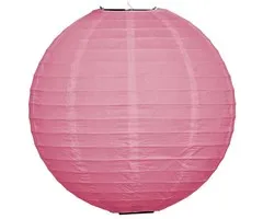 Roze lampion voor buiten Ø25cm