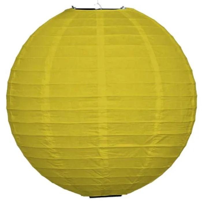 Gele lampion voor buiten Ø35cm