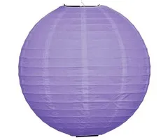 Paarse lampion voor buiten Ø35cm