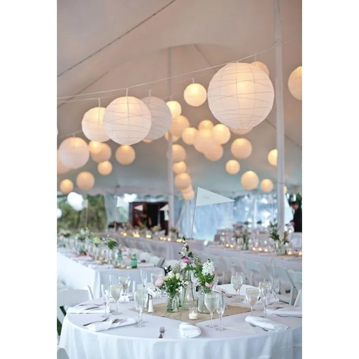 groene lampion voor buiten Ø35cm