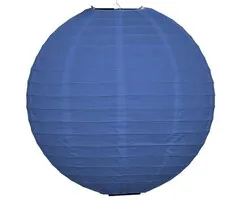 Donkerblauwe lampion voor buiten Ø25cm