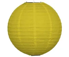Gele lampion voor buiten Ø25cm