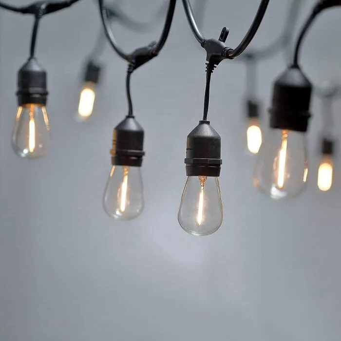 Amlux Lichtsnoer 10 meter met 20 LED lampen - 2200K