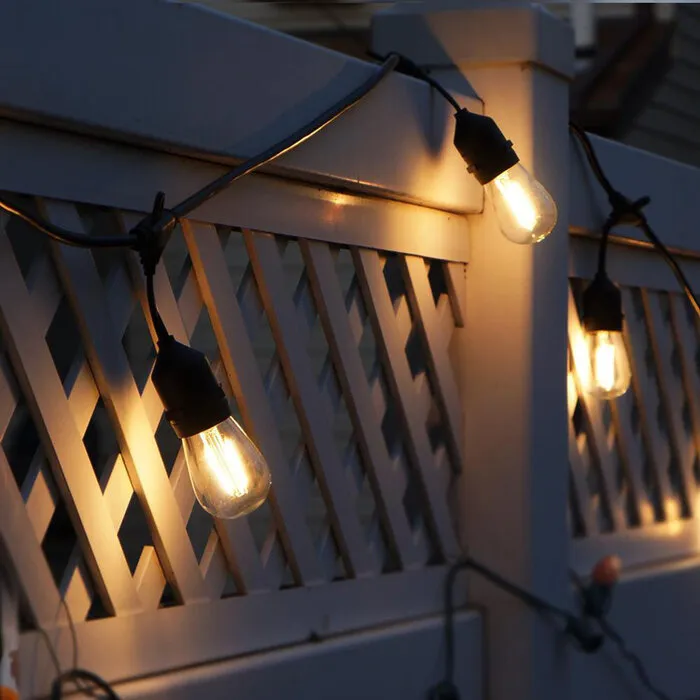 Amlux Lichtsnoer 10 meter met 20 LED lampen  - 2700K