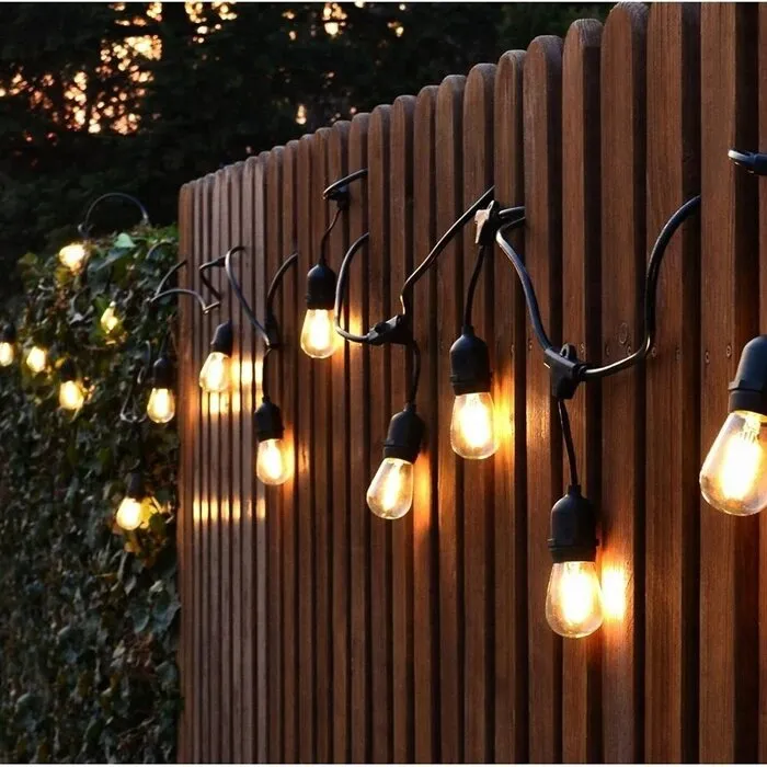 Amlux Lichtsnoer 10 meter met 20 LED lampen  - 2700K