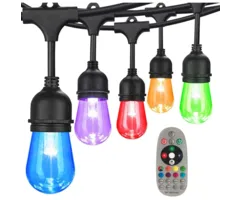 Amlux Smart decoratieve lichtslinger 8,5 Meter met 12 LED lampen - afstandsbediening