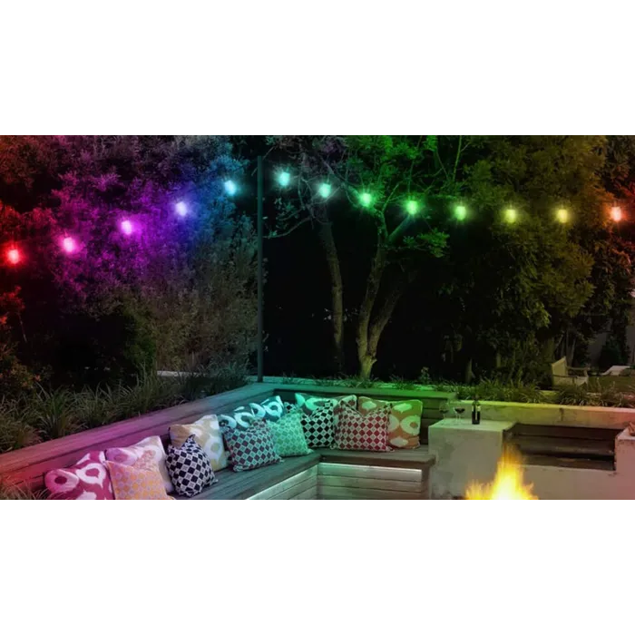 Amlux Smart decoratieve lichtslinger 8,5 Meter met 12 LED lampen - afstandsbediening