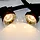LED kogellamp  2W - transparant kap - E27 2650K