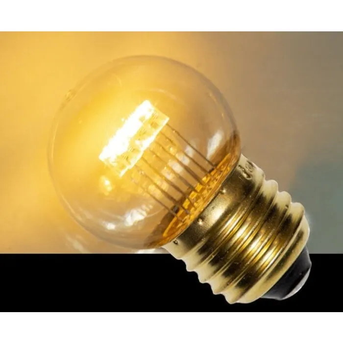 Amlux Zwarte prikkabelset 100 meter met 100 zeer warm  witte LED lampen op pootjes