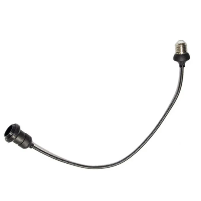 Amlux Hangende fitting E27 - Zwart - 60CM