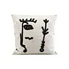 House Doctor Kussenhoes Ingo wit 50x50cm House Doctor Kussenhoes Ingo wit 50x50cm
