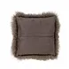 Initials kussen Ranch Sheepskin Sand taupe 45x45cm Initials kussen Ranch Sheepskin Sand taupe 45x45cm