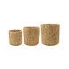 House Doctor manden set Roun natuur set van 3 House Doctor manden set Roun natuur set van 3