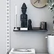 House Doctor Wandplank Boti antiek zwart 43cm House Doctor Wandplank Boti antiek zwart 43cm