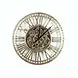 Mansion atmosphere Open wandklok Gears silver 60cm Mansion atmosphere Open wandklok Gears silver 60cm