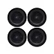 House Doctor Dinerbord Serveur zwart 24cm - 4 stuks House Doctor Dinerbord Serveur zwart 24cm - 4 stuks