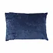 House of Nature kussen velvet blauw 40x60cm House of Nature kussen velvet blauw 40x60cm