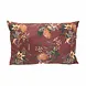 House of Nature kussen bloemen burgundy 40x60cm House of Nature kussen bloemen burgundy 40x60cm
