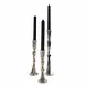 Lolaa kandelaar Forgeron zilver 17cm Lolaa kandelaar Forgeron zilver 17cm