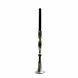 Lolaa kandelaar Forgeron zilver 28cm Lolaa kandelaar Forgeron zilver 28cm
