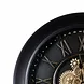 Mansion atmosphere Gears wandklok Zwart edge 80cm Mansion atmosphere Gears wandklok Zwart edge 80cm