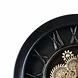Mansion atmosphere Gears wandklok zwart edge 65cm Mansion atmosphere Gears wandklok zwart edge 65cm