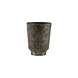House Doctor Pot Oil geborsteld zwart 18cm House Doctor Pot Oil geborsteld zwart 18cm