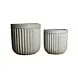 House Doctor Pot Concrete lichtgrijs 50x50cm - set van 2 House Doctor Pot Concrete lichtgrijs 50x50cm - set van 2