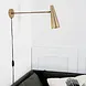 House Doctor Wandlamp Precise messing 47cm House Doctor Wandlamp Precise messing 47cm