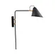House Doctor Wandlamp Club zwart 46cm House Doctor Wandlamp Club zwart 46cm