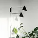 House Doctor Wandlamp Club Double zwart 81cm House Doctor Wandlamp Club Double zwart 81cm