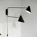 House Doctor Wandlamp Club Double zwart 81cm House Doctor Wandlamp Club Double zwart 81cm